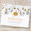 Search for trunk or treat invitations Social distancing