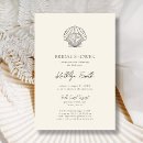 Search for shell bridal shower invitations Nautical