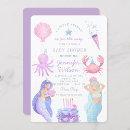 Search for little mermaid baby shower invitations Fish