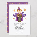 Search for wizard birthday invitations Watercolor