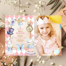 Search for wonderland 1st birthday invitations Magical