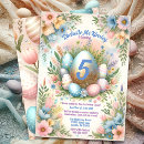 Search for kids easter party invitations Pastel