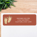 Search for baby feet return address labels Cute