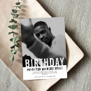 Search for black tie event birthday invitations Elegant