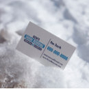 Search for snow removal business cards Contractor