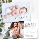 Search for birth name cards Black and white
