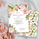 Search for peach and green birthday invitations Daughter