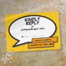 Search for bubble rsvp cards Simple