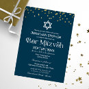 Search for boy bar bat mitzvah invitations Typography