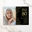 Search for womans 80th birthday invitations Elegant