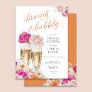Search for floral brunch bridal shower invitations Watercolor flowers