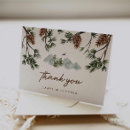 Search for mountain thank you cards Pine tree