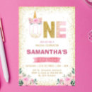 Search for flower 1st birthday invitations Whimsical