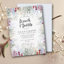 Search for christmas bridal shower invitations Eucalyptus