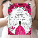 Search for fuchsia pink and silver invitations For kids