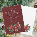 Search for evergreen wedding invitations Festive