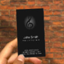 Search for playing business cards Music