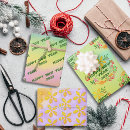 Search for happy new year wrapping paper Gold