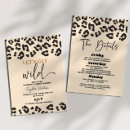 Search for animal print hen party invitations Let's get wild