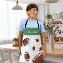 Search for kids football aprons footballs