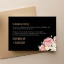 Search for black background invitations Contemporary