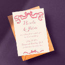Search for ribbon wedding invitations Vintage