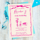 Search for ribbon birthday invitations Pink