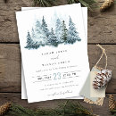 Search for winter forest wedding invitations Botanical