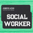 Search for social worker business cards Therapist