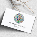 Search for health and wellness business cards Therapist