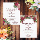 Search for garland wedding invitations Burgundy