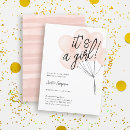 Search for balloon baby girl shower invitations Ready to pop