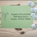 Search for birth rubber stamps Return address