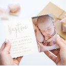 Search for baby photo invitations White