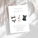 Search for lingerie shower invitations Watercolor