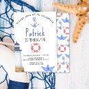 Search for lighthouse birthday invitations Watercolor anchor