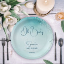 Search for oh baby plates It's a boy