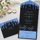Search for blue drip invitations Chic