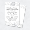 Search for wonderland baby shower invitations Silver glitter