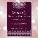 Search for purple mandala invitations Modern