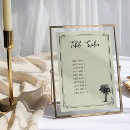 Search for retro wedding seating charts Elegant