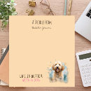Search for dog notepads Watercolor