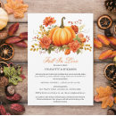 Search for rustic couples shower invitations Autumn