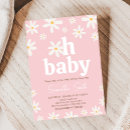 Search for daisy baby shower invitations Floral
