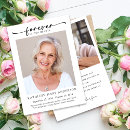 Search for forever in our hearts cards Black and white