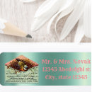 Search for bird nest return address labels Vintage
