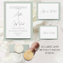 Search for timeless wedding invitations Modern