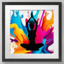 Search for yoga poses posters Silhouette