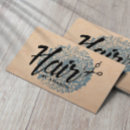 Search for retro business stationery Hair stylist