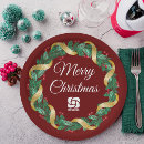 Search for christmas paper plates Gold